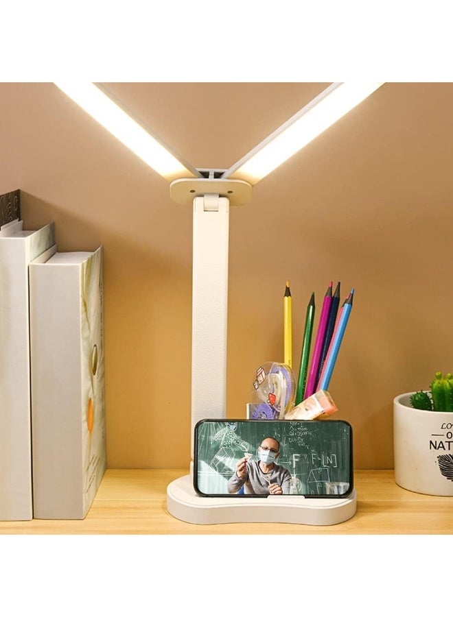 Rechargeable LED Desk Lamp with Touch Control, 3 Adjustable Brightness Levels, Practical Design for Office, Bedroom, and Daily Use - Image 3